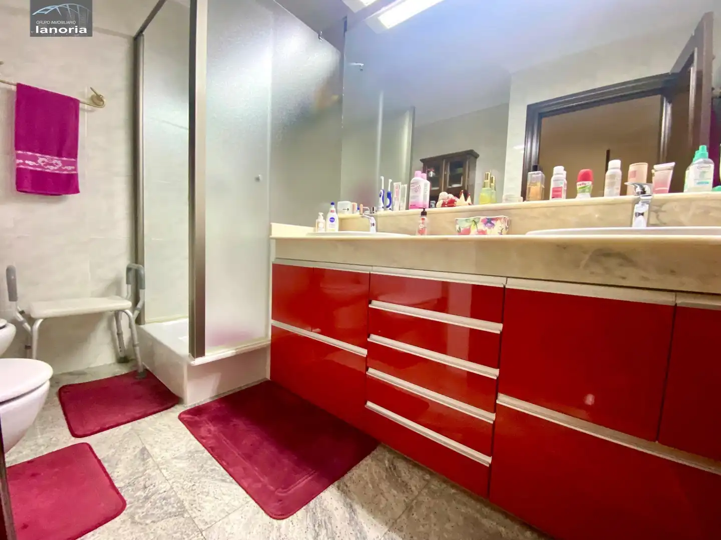 Bathroom of Detached homes for sale in Albacete  with Air Conditioner, Heating and Parquet flooring