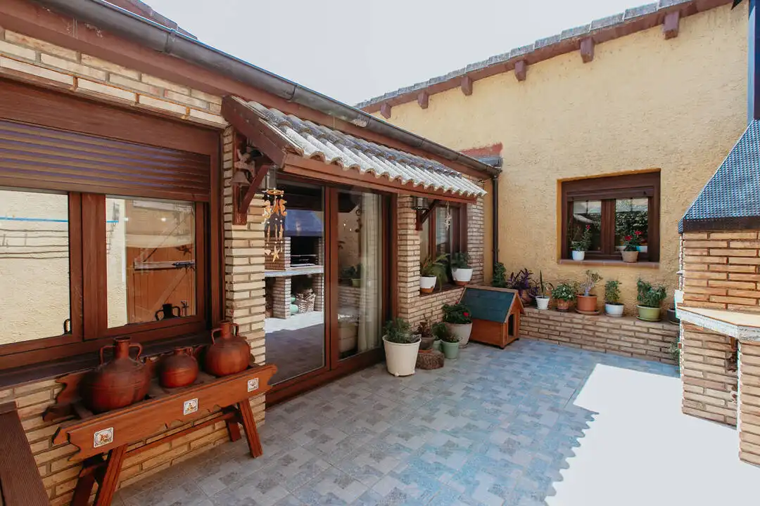 Terraza de Casa o chalet en venta en Lupiñén-Ortilla con Aire acondicionado, Calefacción y Jardín privado