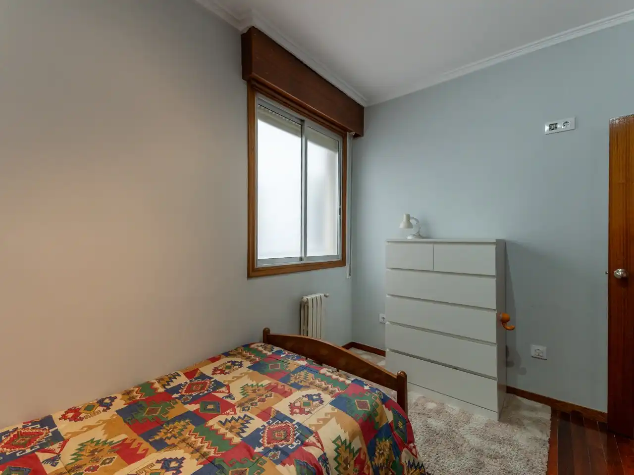 Bedroom of Flat for sale in Ourense Capital   with Terrace and Balcony