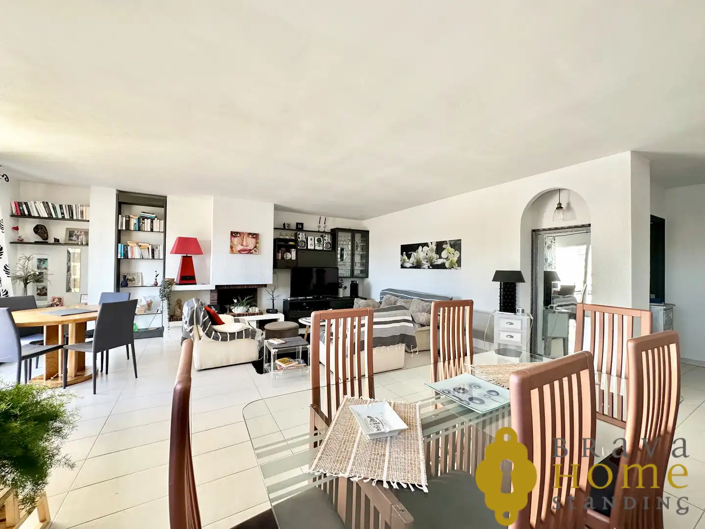 Sala d'estar de Àtic en venda en Empuriabrava amb Aire condicionat, Calefacció i Terrassa