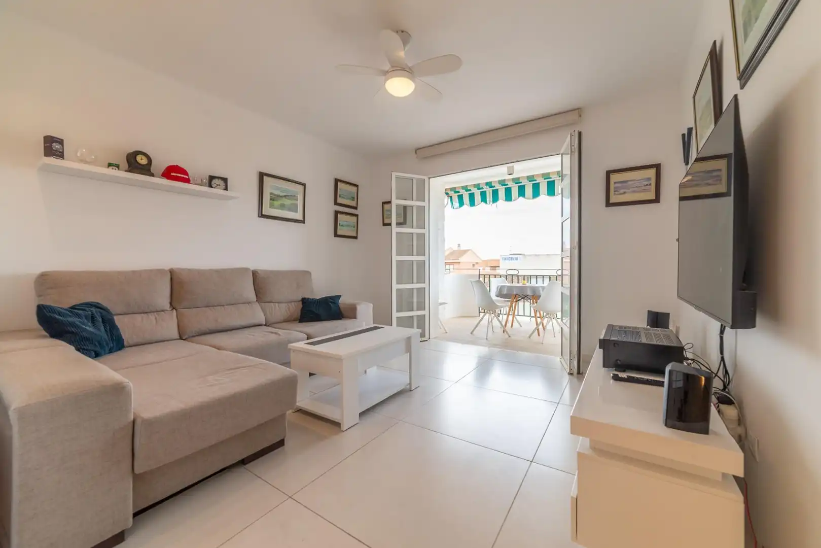 Wohnzimmer von Wohnung zum Verkauf in San Javier mit Klimaanlage, Terrasse und Abstellraum