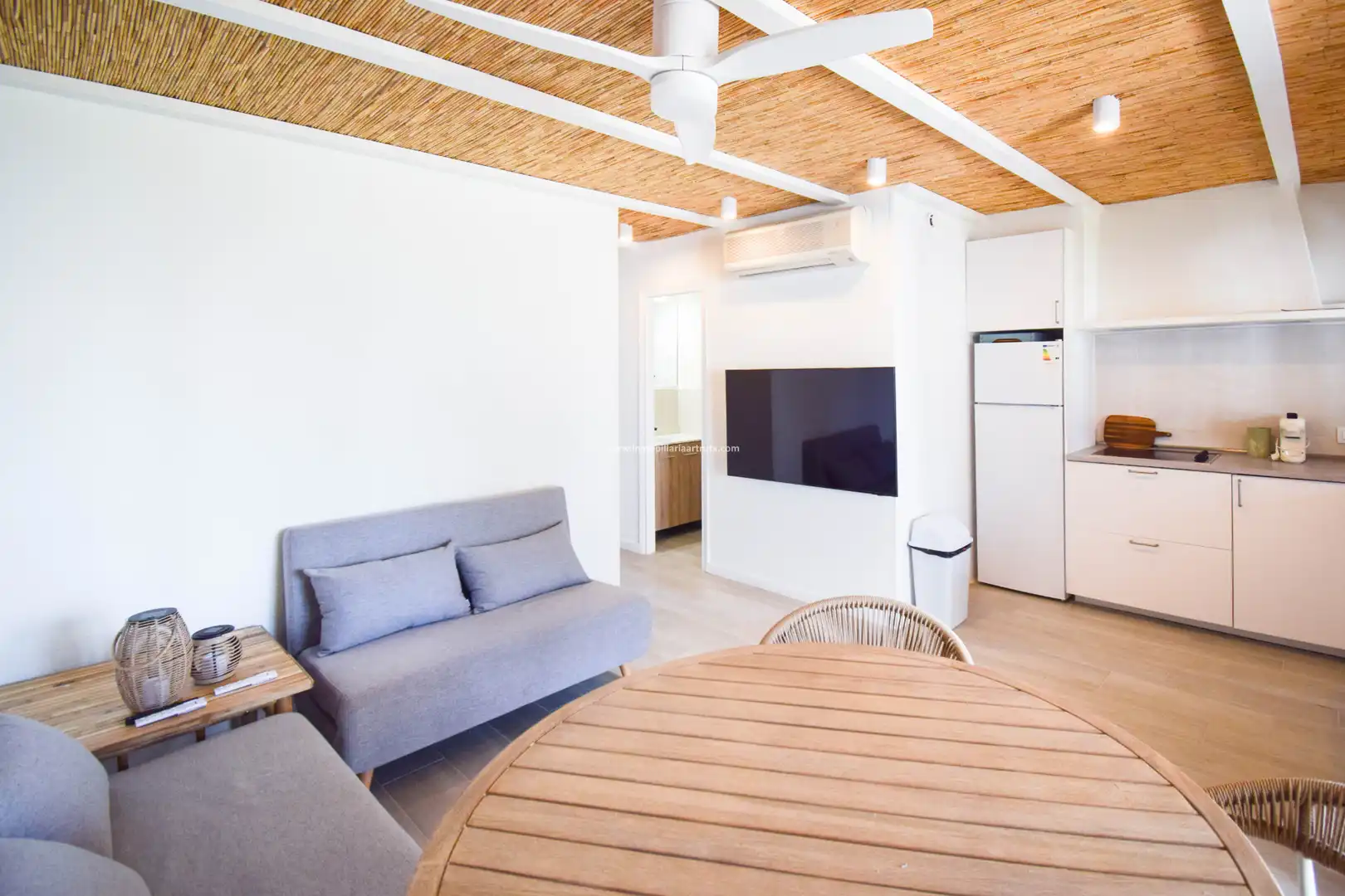 Sala d'estar de Apartament en venda en Ciutadella de Menorca amb Aire condicionat, Terrassa i Piscina comunitària