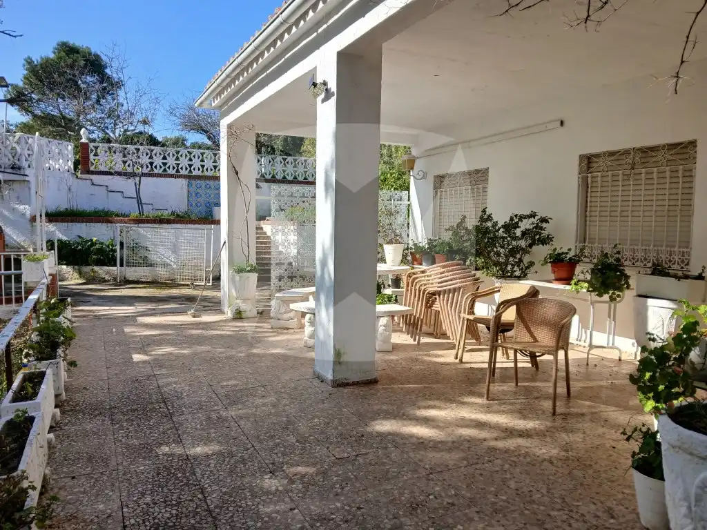 Terrassa de Casa o xalet en venda en Cáceres amb Aire condicionat, Terrassa i Piscina