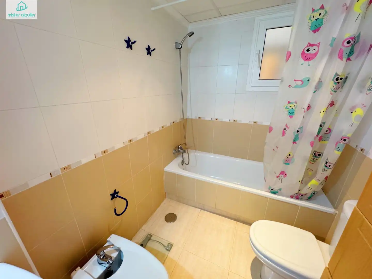 Baño de Apartamento de alquiler en El Campello con Aire acondicionado, Jardín privado y Terraza