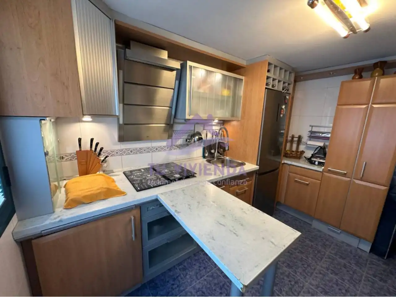 Kitchen of Attic for sale in Valladolid  with Heating, Parquet flooring and Terrace