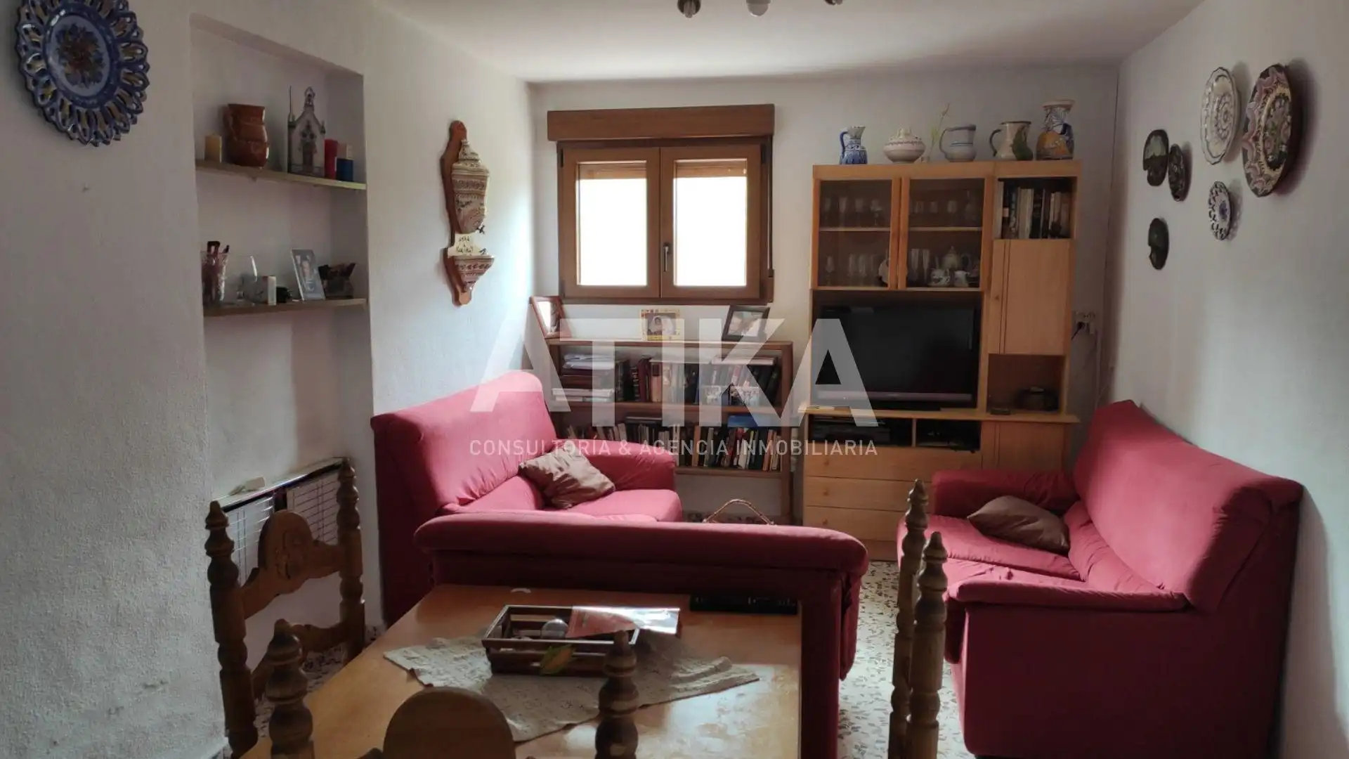 Sala d'estar de Casa o xalet en venda en Banyeres de Mariola amb Aire condicionat, Calefacció i Terrassa