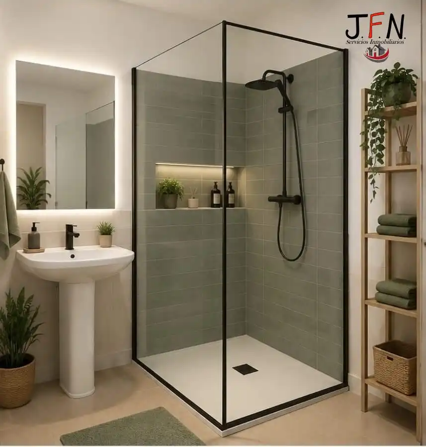 Bany de Apartament en venda en Fabelo
