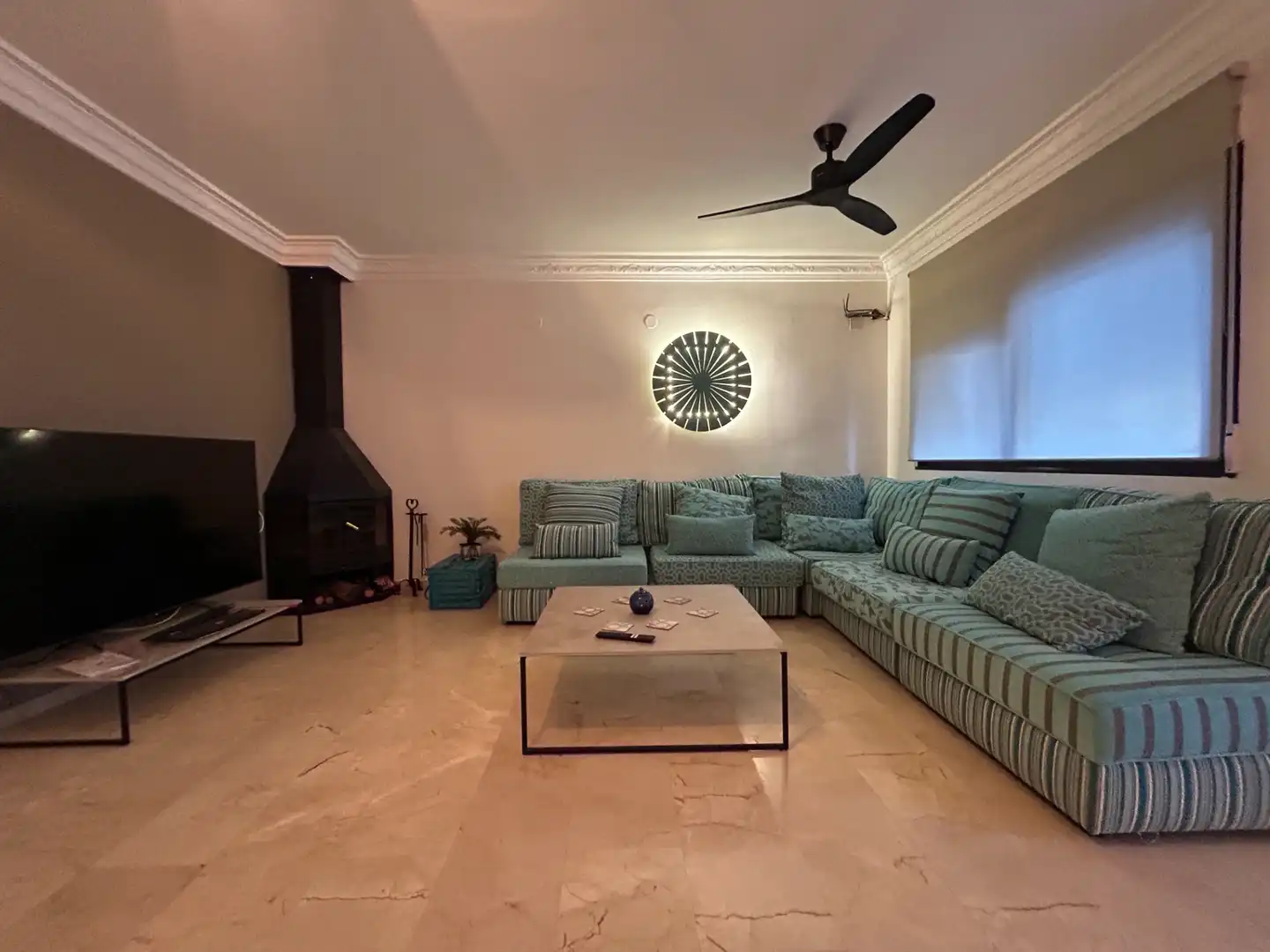 Living room of Detached homes for sale in Gandia  with Air Conditioner, Private garden and Terrace