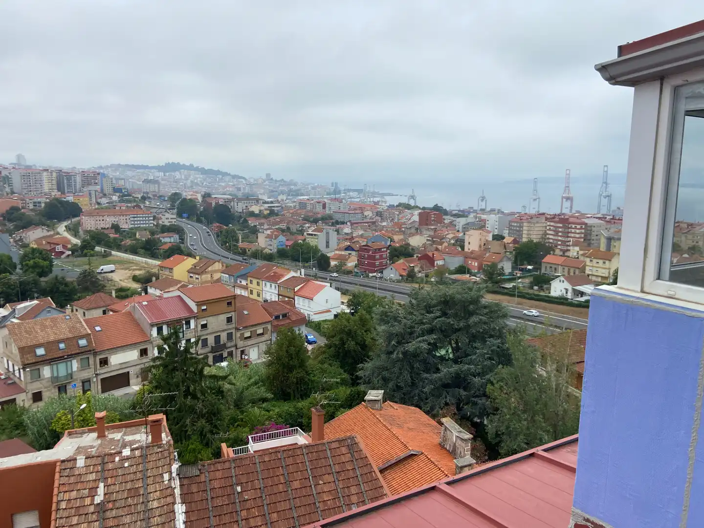 Exterior view of Flat for sale in Vigo   with Heating, Storage room and Furnished