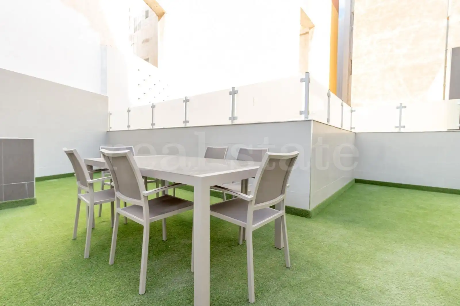 Terrace of Attic for rent in Las Palmas de Gran Canaria  with Air Conditioner, Terrace and Furnished