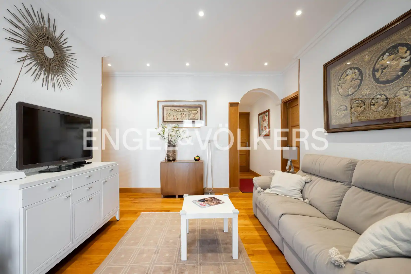 Wohnzimmer von Wohnung zum Verkauf in Donostia - San Sebastián  mit Heizung und Balkon