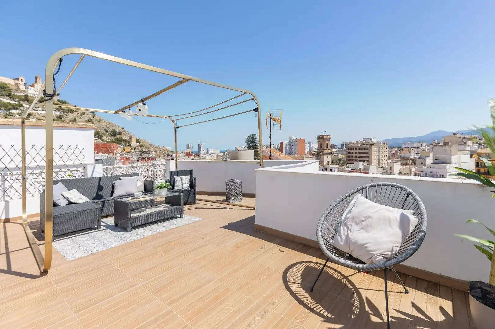 Terraza de Casa adosada en venta en Cullera con Aire acondicionado, Terraza y Trastero