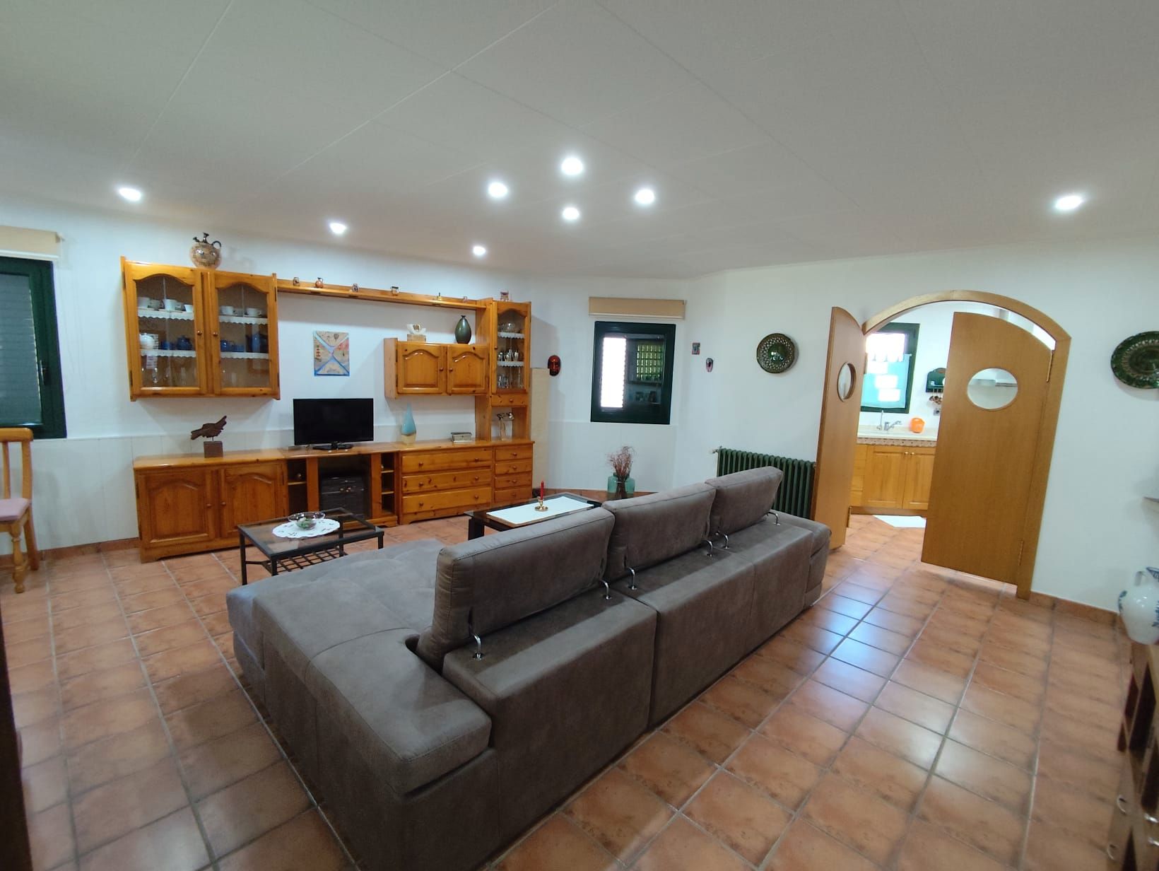Sala de estar de Casa adosada en venta en Sils con Aire acondicionado, Calefacción y Terraza