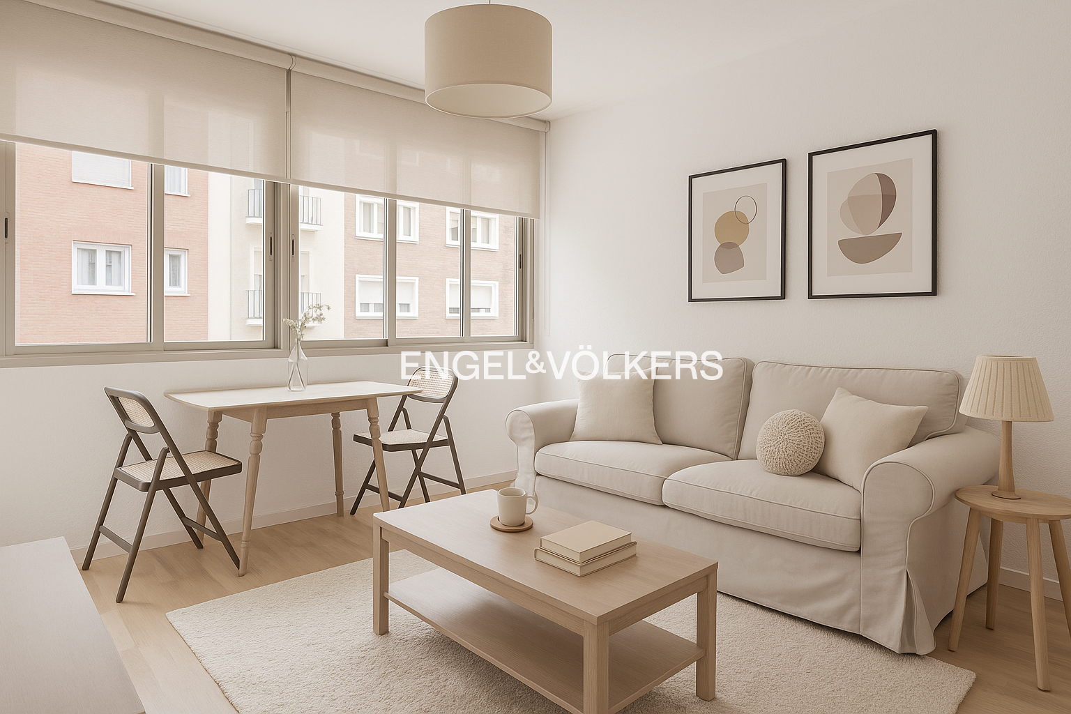 Sala de estar de Apartamento en venta en  Madrid Capital con Calefacción