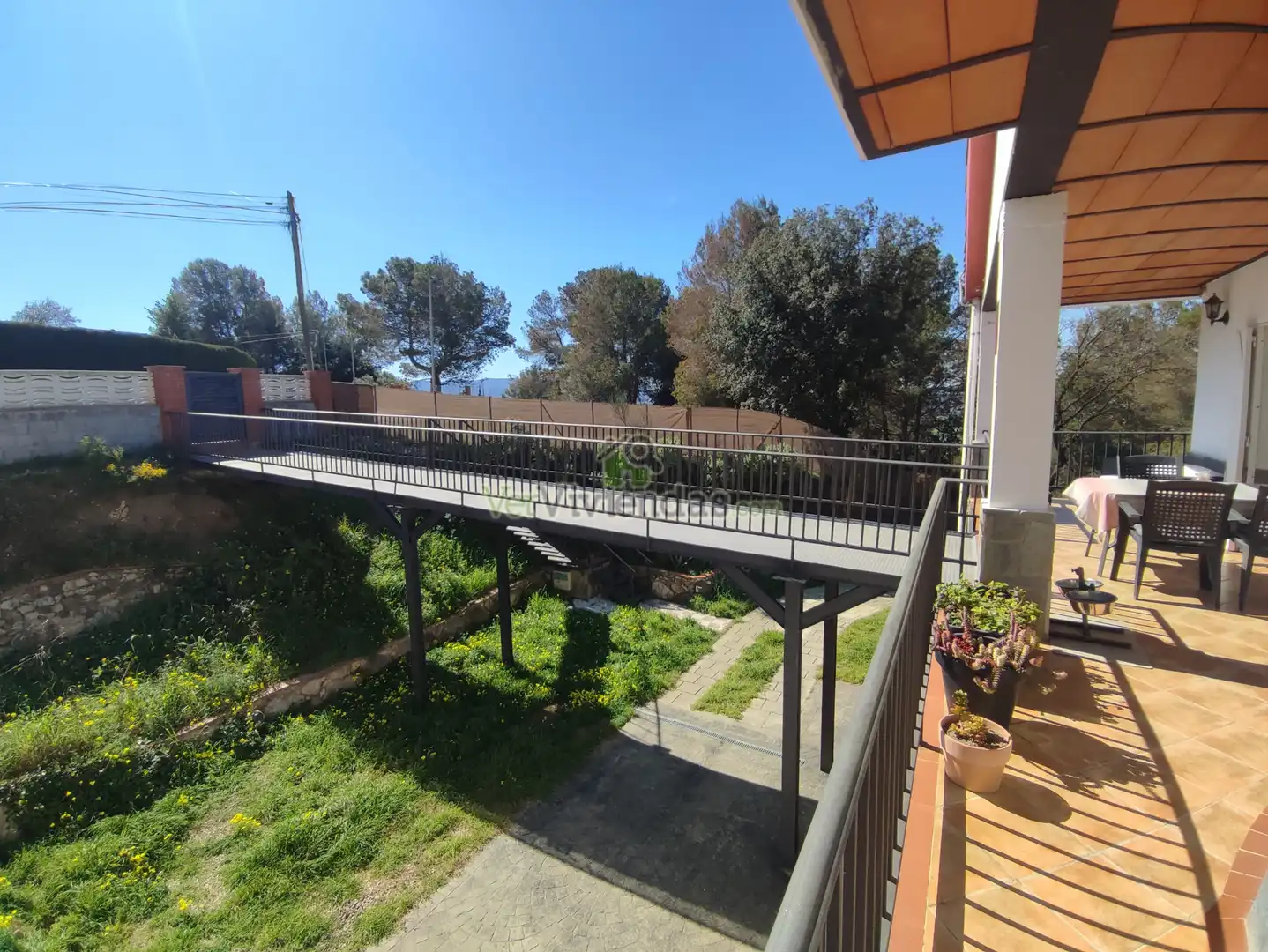 Vista exterior de Casa o xalet en venda en Abrera amb Aire condicionat, Calefacció i Jardí privat