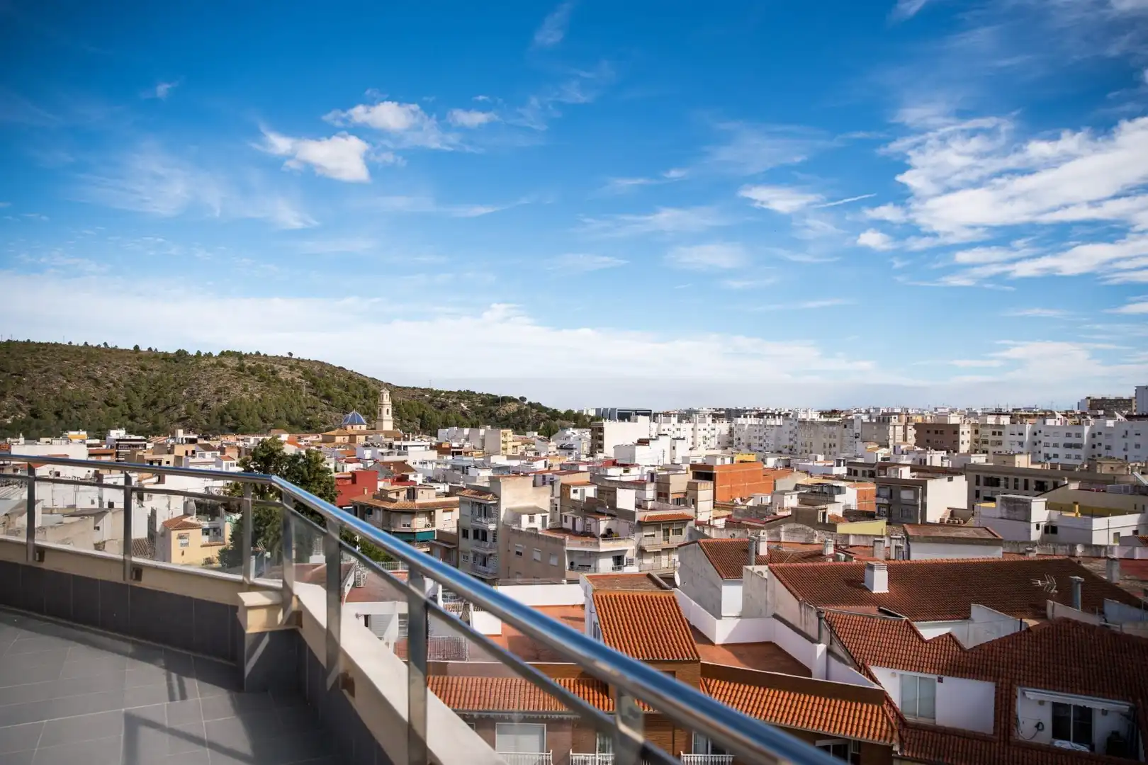Exterior view of Flat for sale in Gandia  with Air Conditioner and Community pool