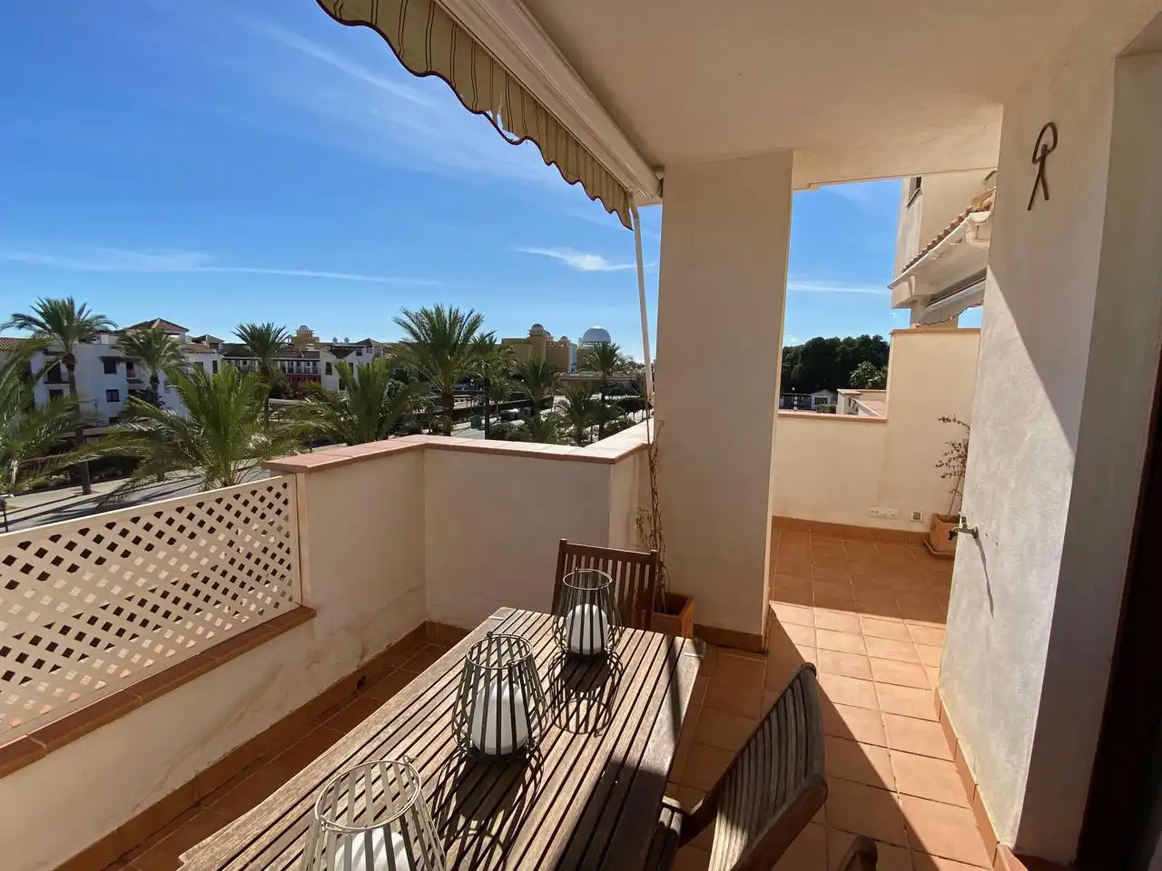 Terrace of Flat for rent in Vera  with Air Conditioner, Terrace and Furnished
