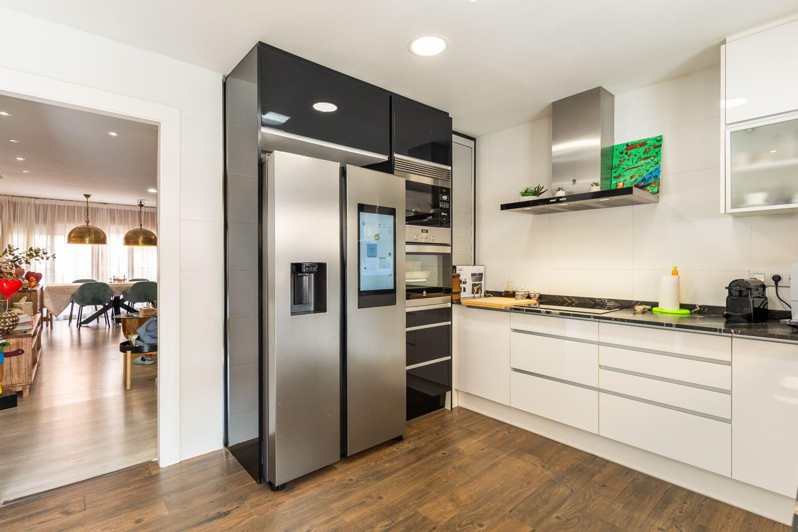 Kitchen of Single-family semi-detached for sale in Castelldefels  with Air Conditioner, Heating and Private garden