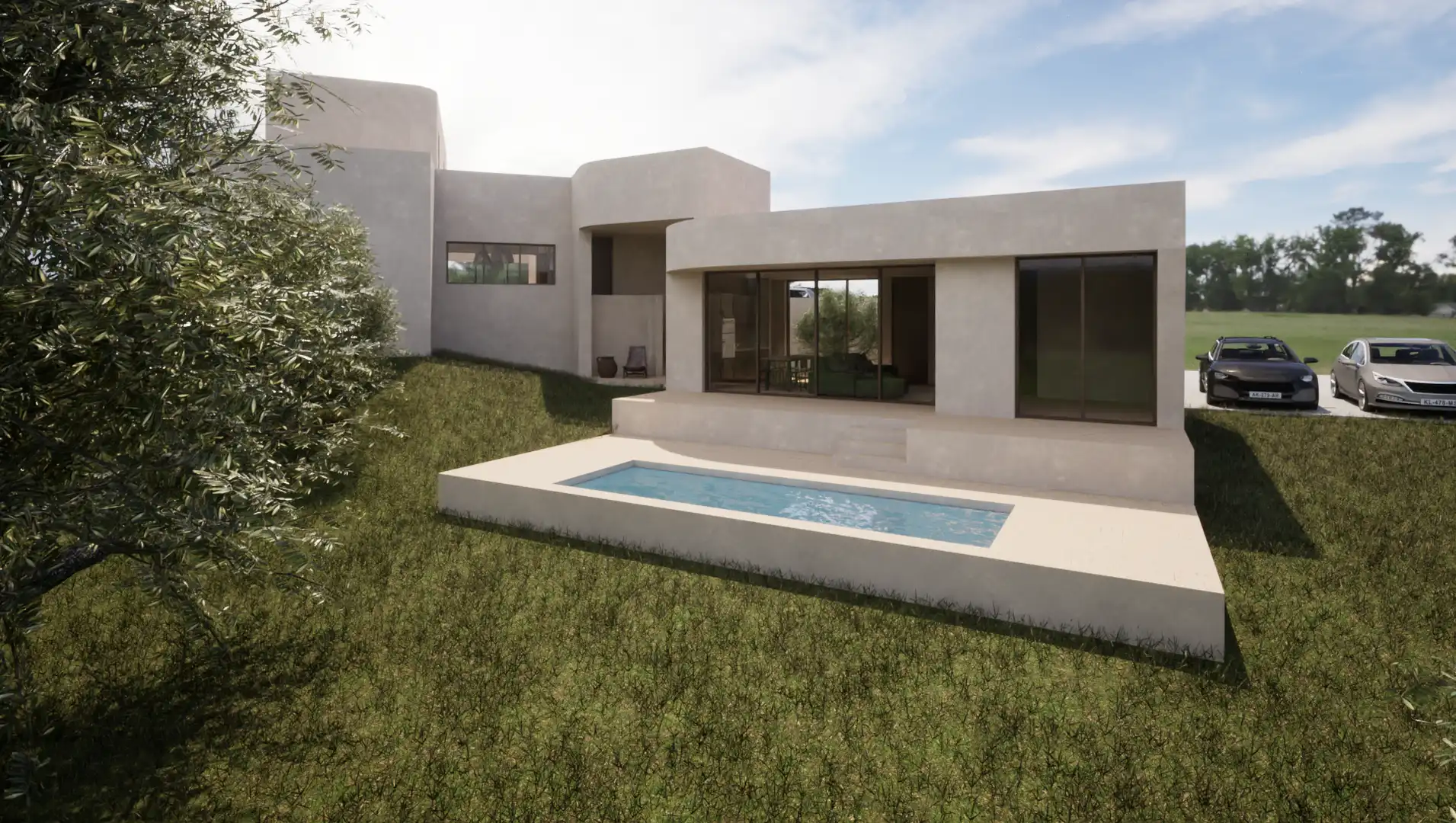 Exterior view of Country homes for sale in Benalup-Casas Viejas  with Terrace and Swimming Pool