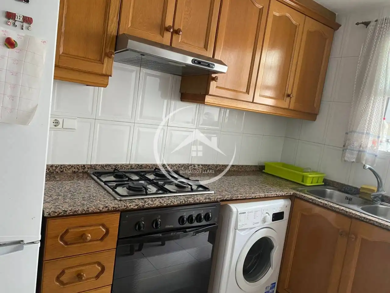 Kitchen of Flat for rent in Burjassot  with Furnished and Balcony