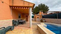 Swimming pool of House or chalet for sale in Montroy  with Air Conditioner, Heating and Private garden