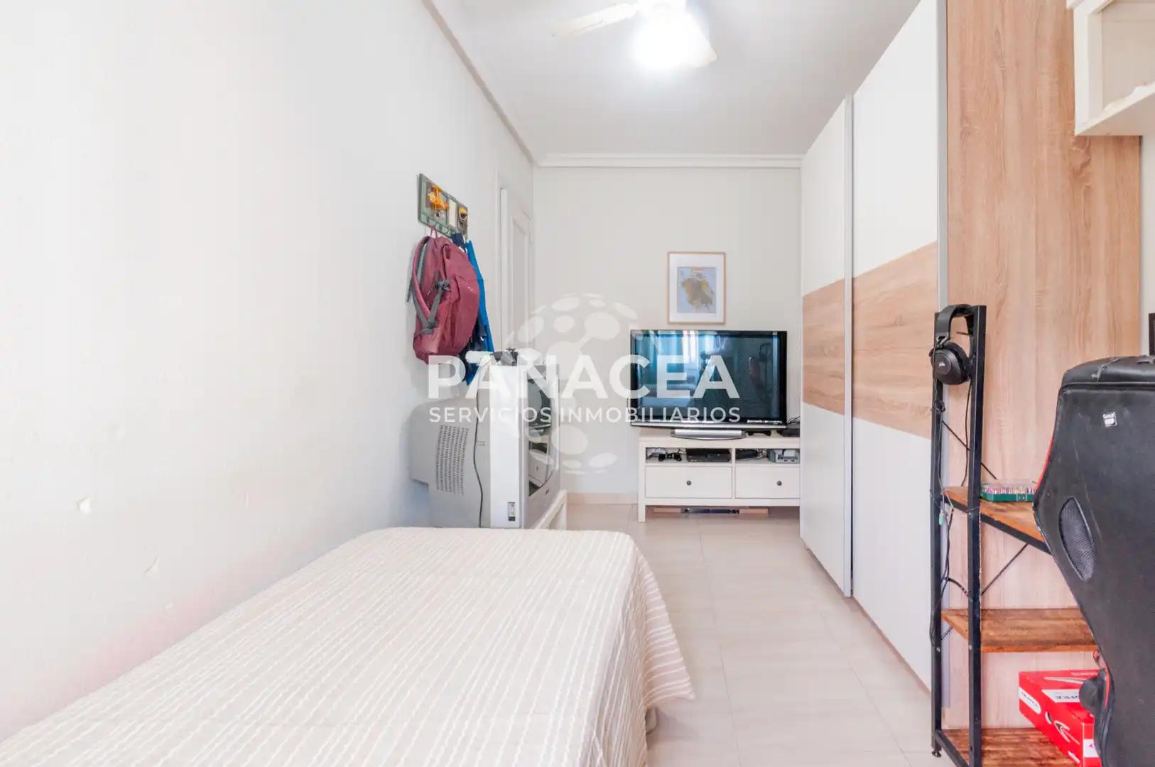 Schlafzimmer von Wohnung zum Verkauf in Roquetas de Mar mit Möbliert, Ofen und Mikrowelle