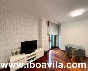 Sala d'estar de Apartament de lloguer en Pontevedra Capital  amb Calefacció, Parquet i Terrassa