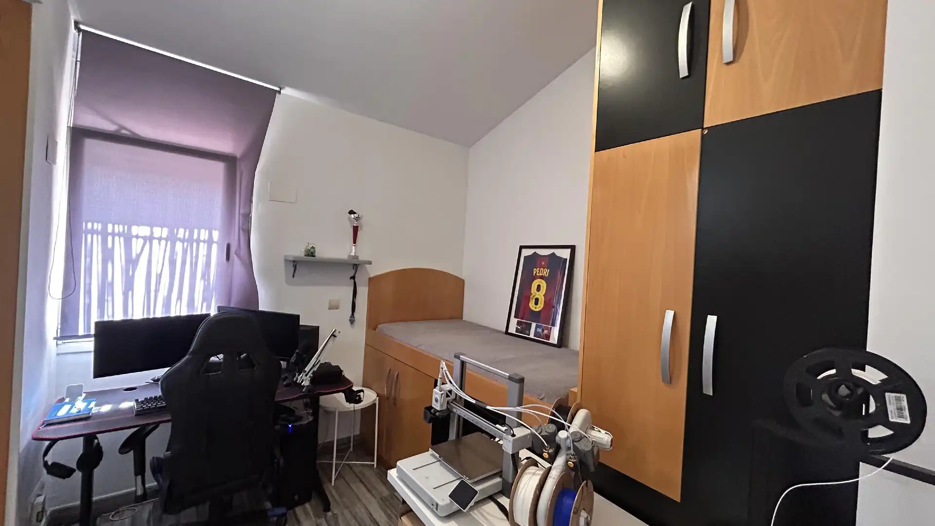 Bedroom of Flat for sale in Sant Andreu de la Barca  with Air Conditioner, Heating and Storage room