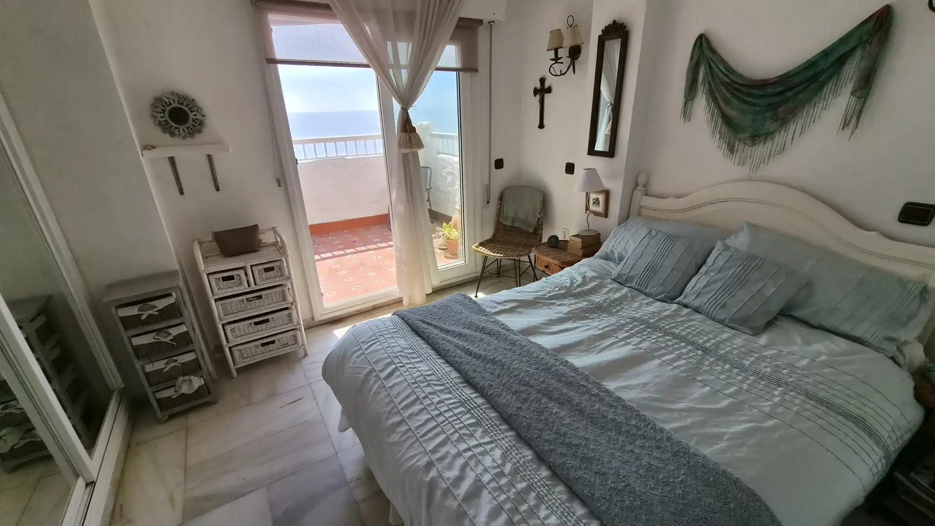 Schlafzimmer von Wohnungen zum Verkauf in Estepona mit Terrasse, Schwimmbad und Möbliert
