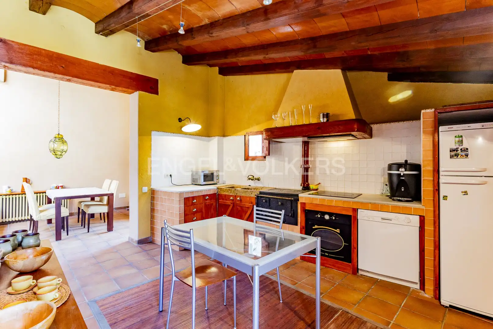 Cocina de Casa o chalet en venta en Bellprat con Calefacción, Parquet y Terraza