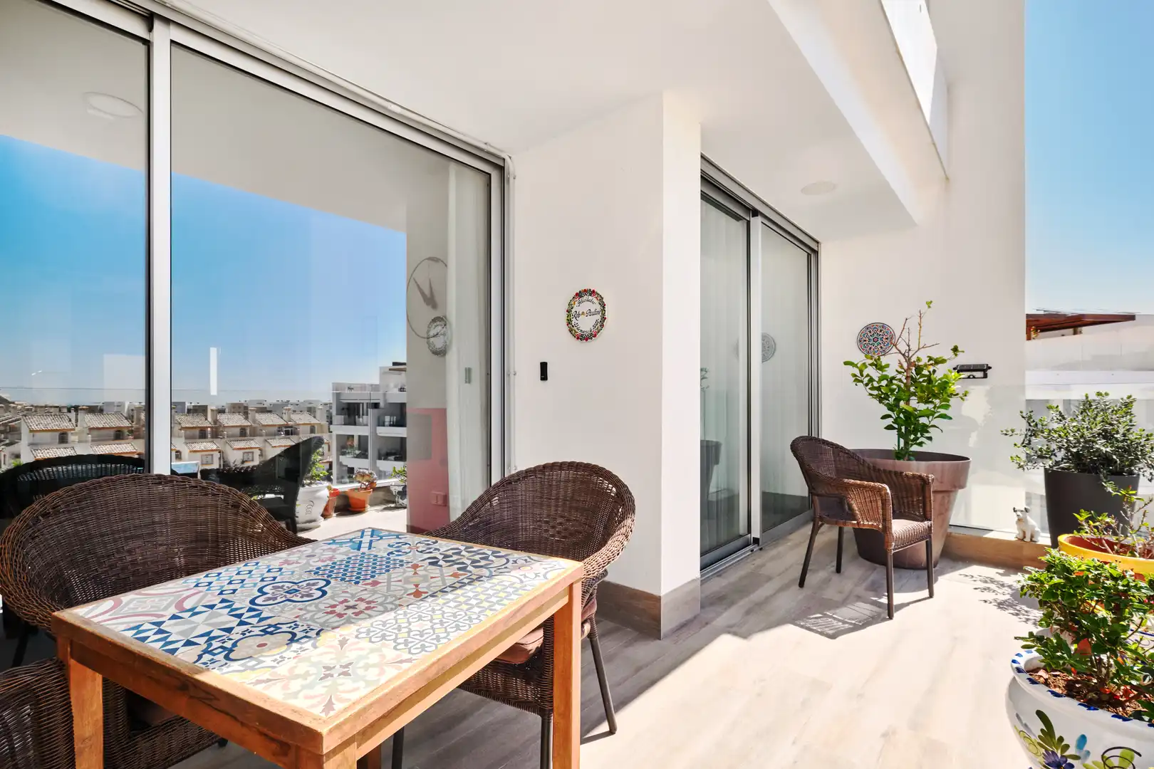 Terrasse von Wohnungen zum Verkauf in Orihuela