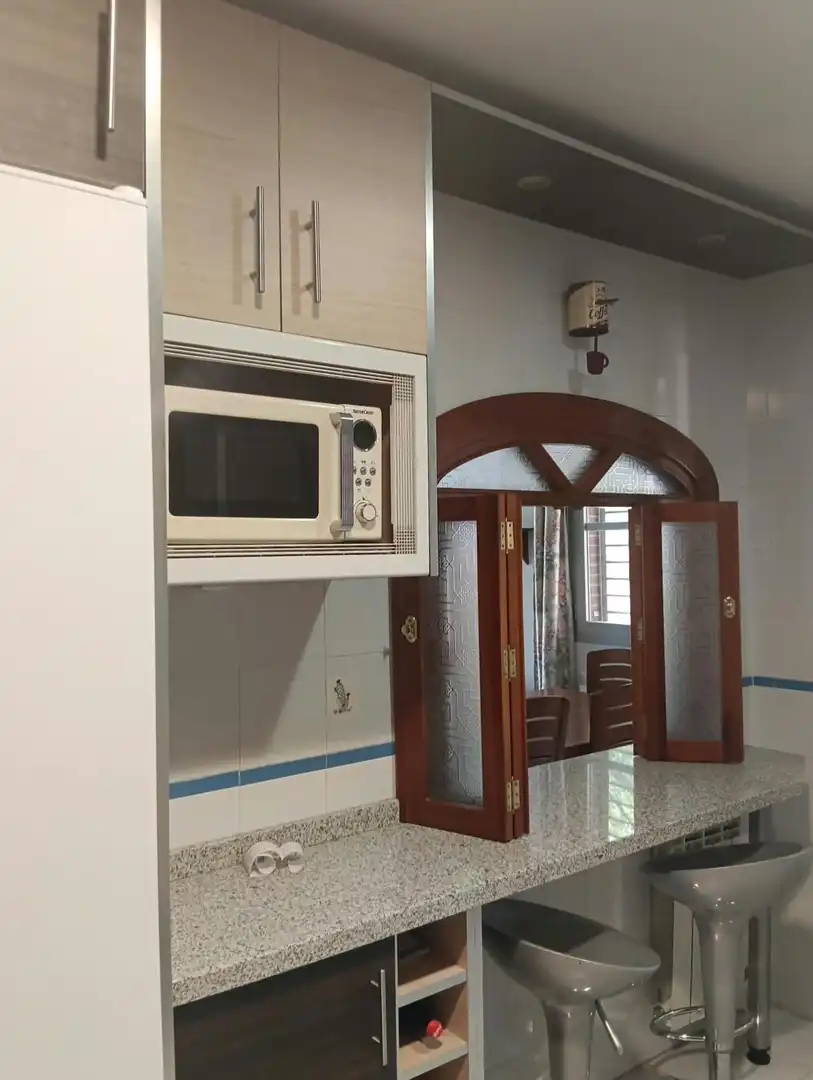 Kitchen of Flat for rent in Granada  with Air Conditioner, Heating and Terrace