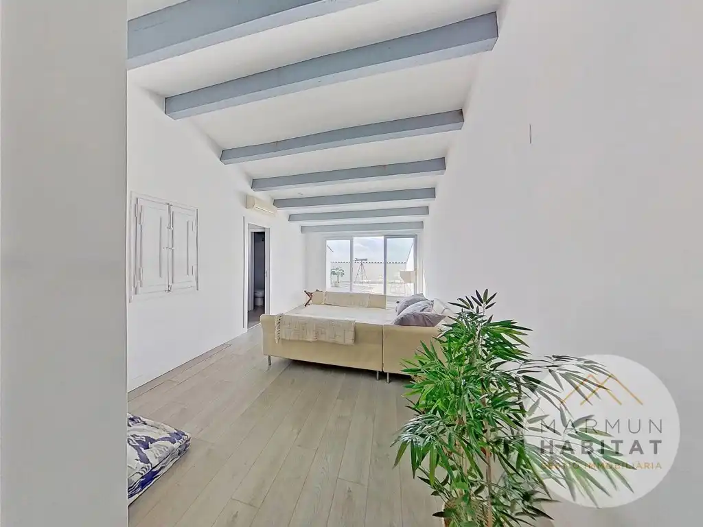Sala de estar de Casa o chalet de alquiler en Caldes d'Estrac con Terraza, Piscina y Amueblado