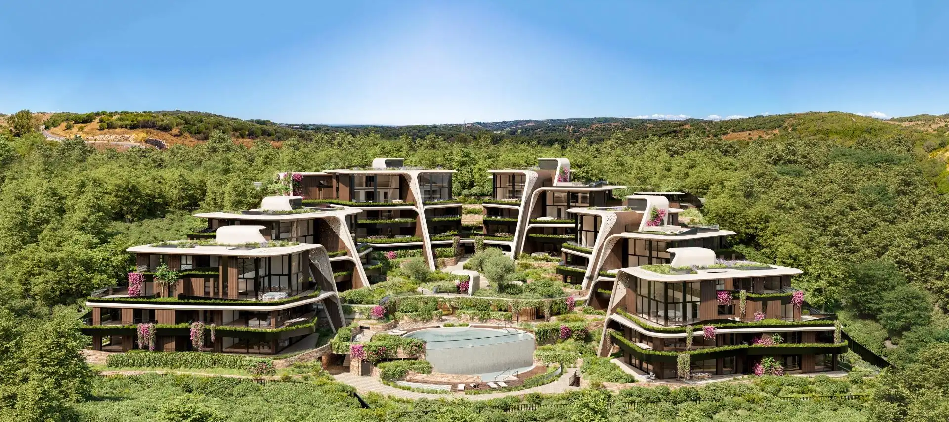 Vista exterior de Ático en venta en Sotogrande con Calefacción, Jardín privado y Terraza