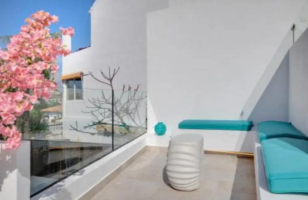 Terrassa de Casa adosada en venda en Marbella amb Aire condicionat, Jardí privat i Terrassa
