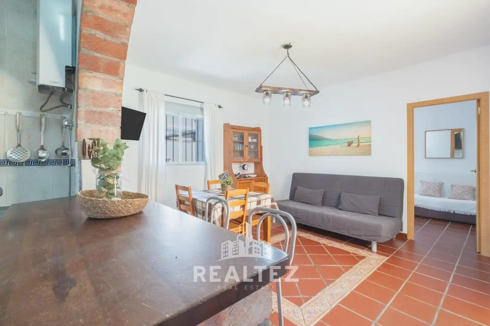 Living room of Houses for sale in Vejer de la Frontera  with Private garden