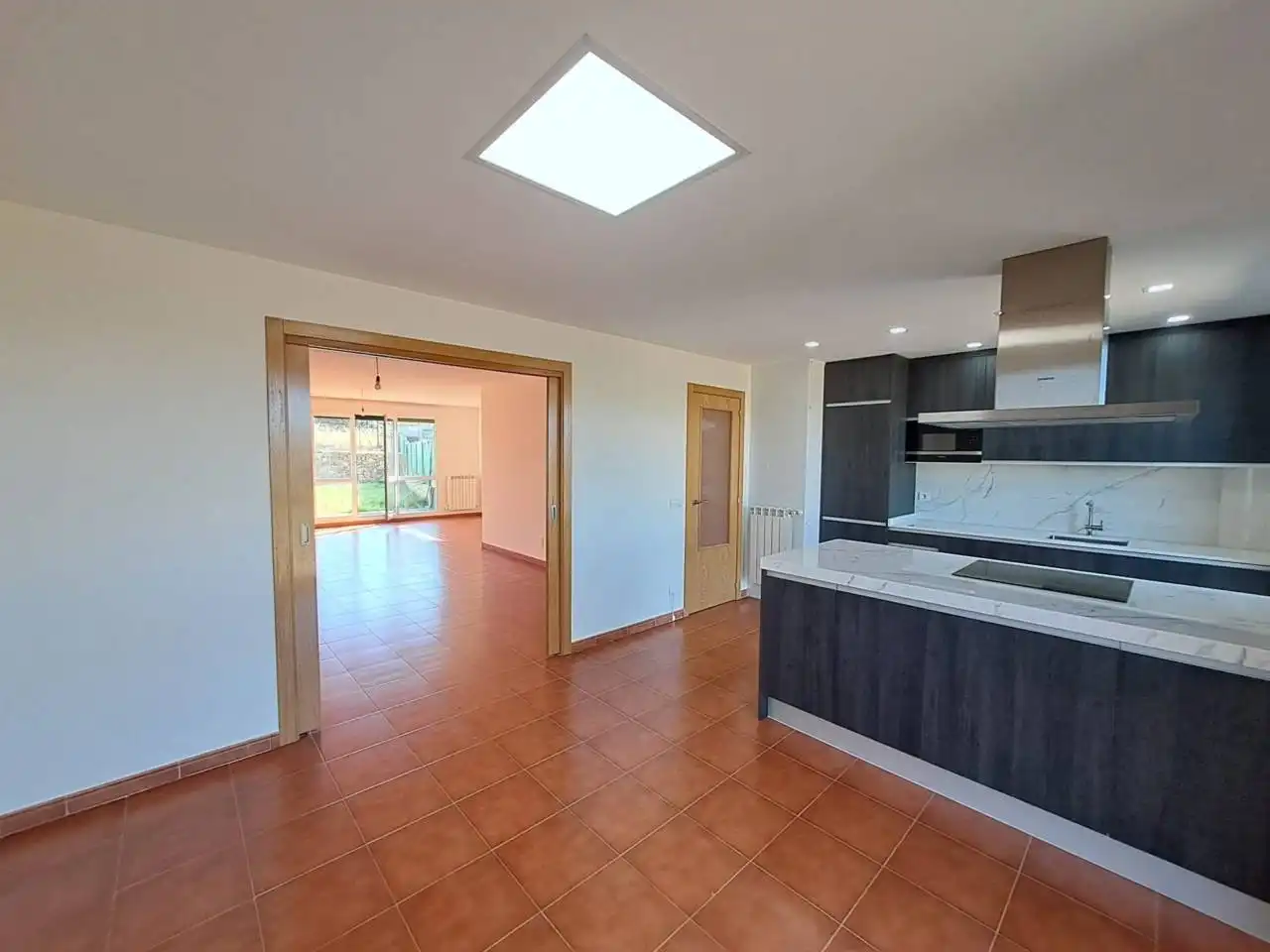 Kitchen of Houses for sale in Valdorros  with Heating, Private garden and Parquet flooring