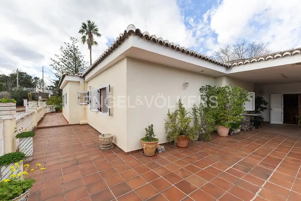 Vista exterior de Casa o chalet en venta en Alzira con Aire acondicionado, Calefacción y Jardín privado