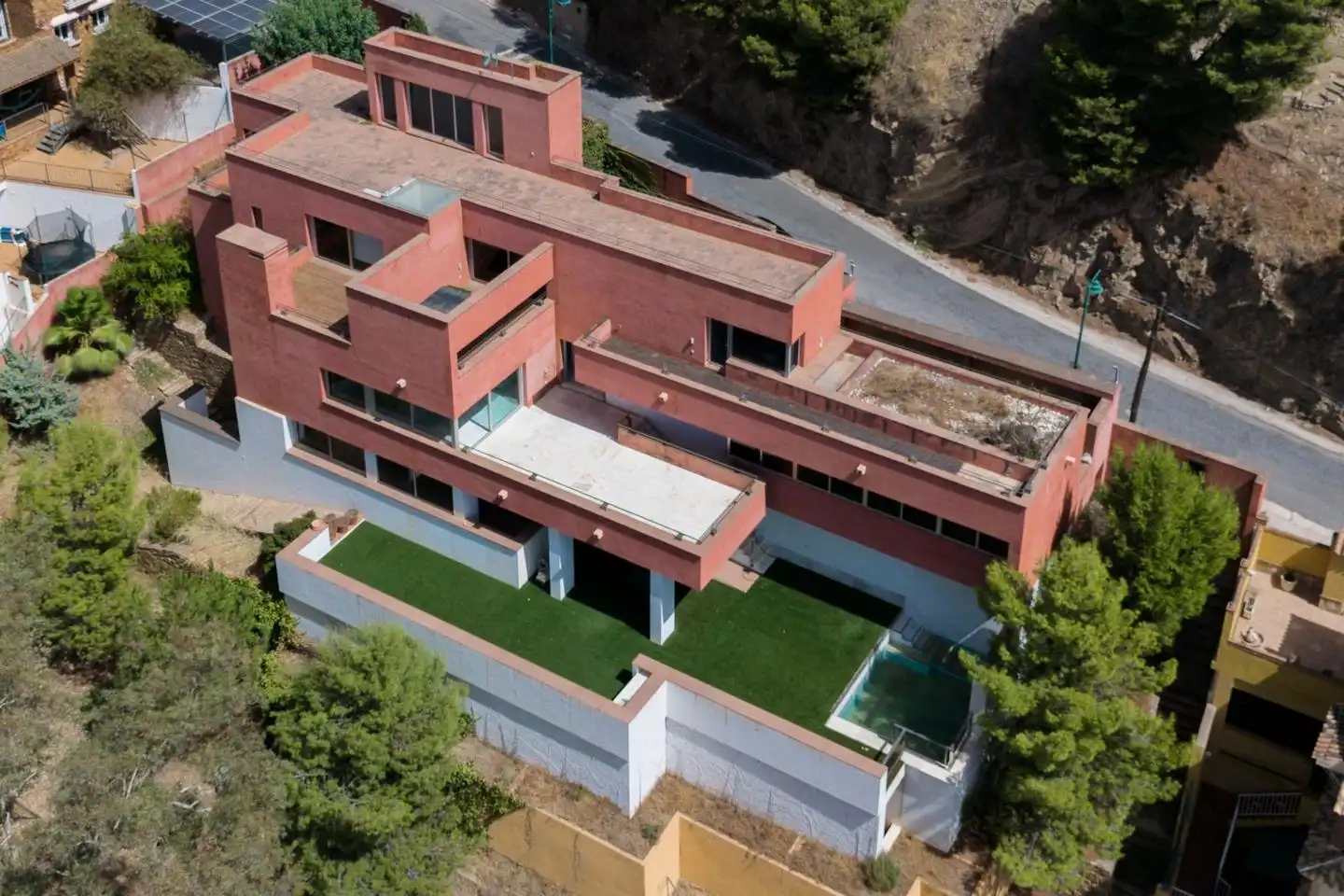 Exterior view of Houses for sale in Málaga  with Private garden, Terrace and Swimming Pool