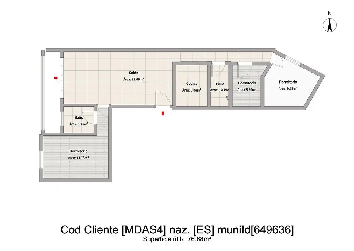 Piso en venta en Madrid con Aire acondicionado, Calefacción y Terraza
