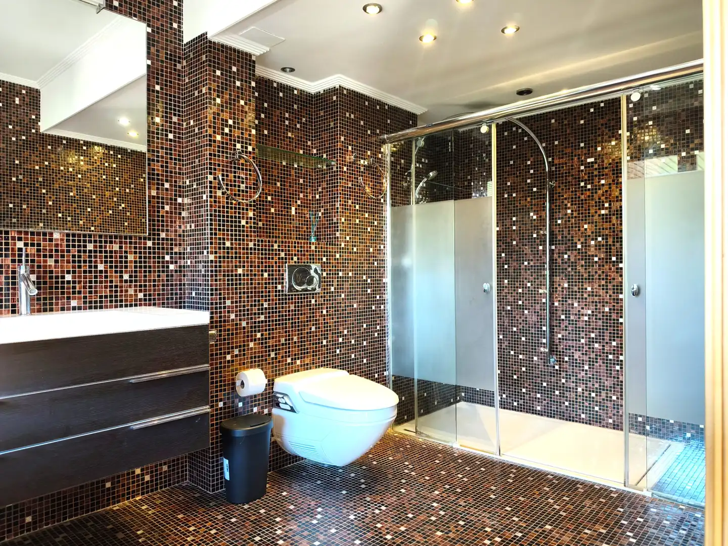 Baño de Casa o chalet en venta en Zaragoza con Aire acondicionado, Jardín privado y Parquet