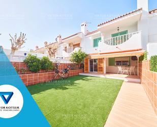 Garden of Single-family semi-detached for sale in Roquetas de Mar  with Air Conditioner, Terrace and Storage room