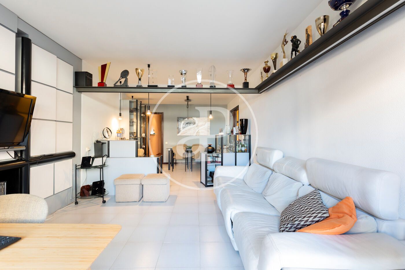 Sala d'estar de Pis en venda en Sabadell amb Aire condicionat, Calefacció i Balcó