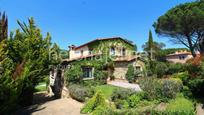 Exterior view of House or chalet for sale in Santa Cristina d'Aro  with Air Conditioner, Heating and Private garden