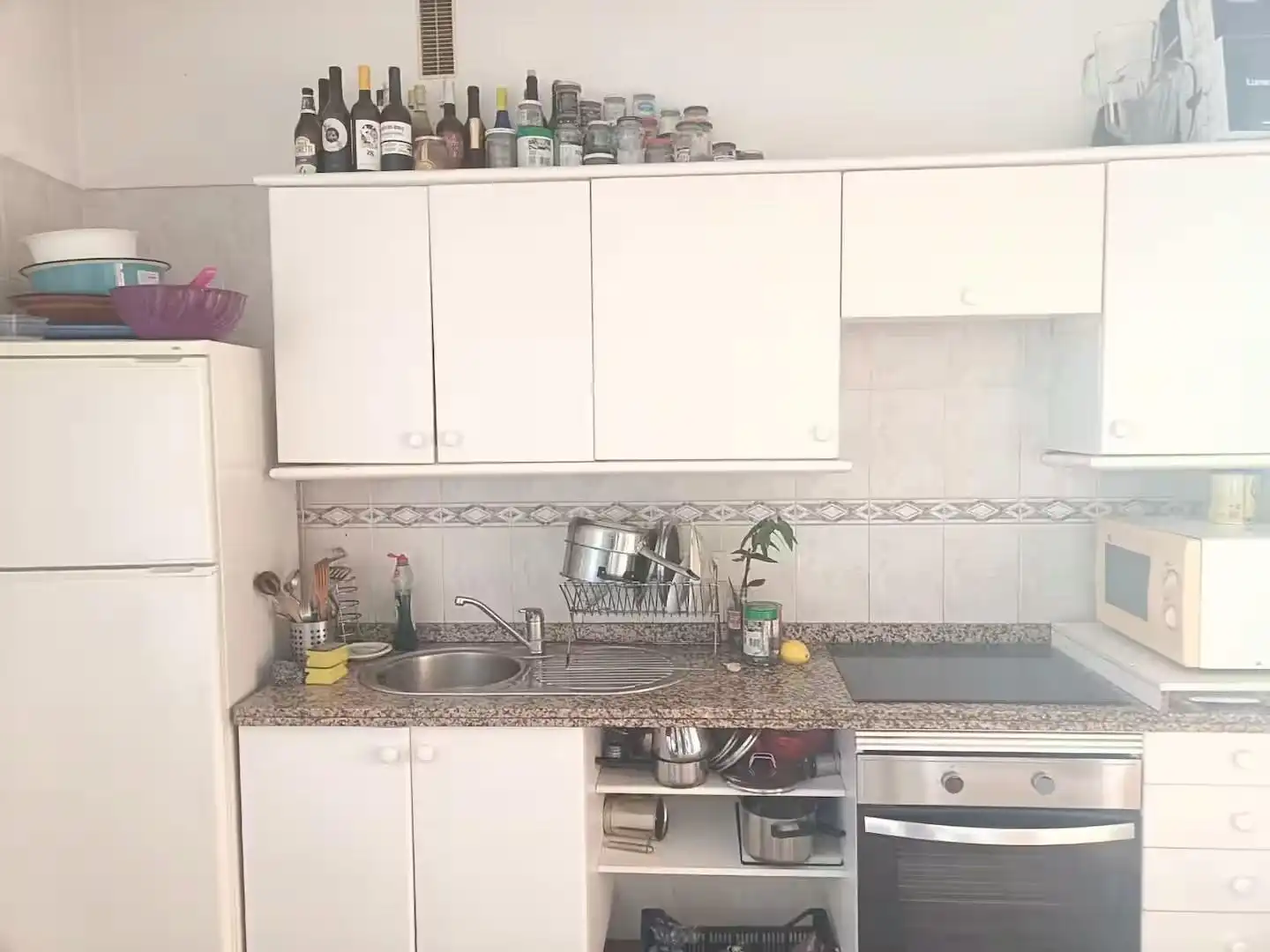 Küche von Einfamilien-Reihenhaus zur Miete in El Rosario mit Privatgarten, Terrasse und Möbliert