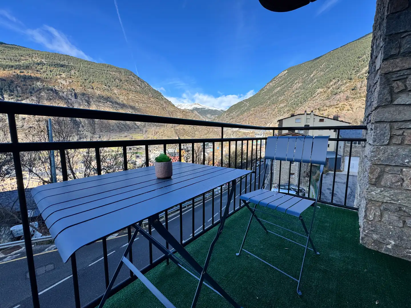 Terrace of Flat for sale in Encamp  with Heating, Terrace and Furnished