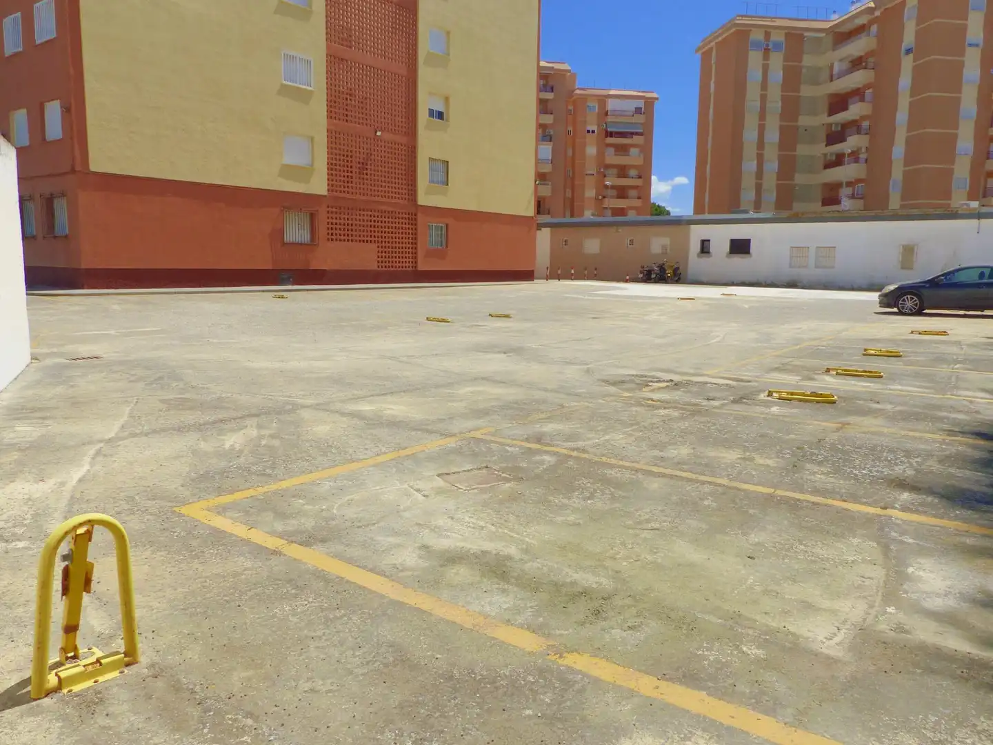 Parking of Flat for sale in Chipiona  with Air Conditioner, Terrace and Furnished