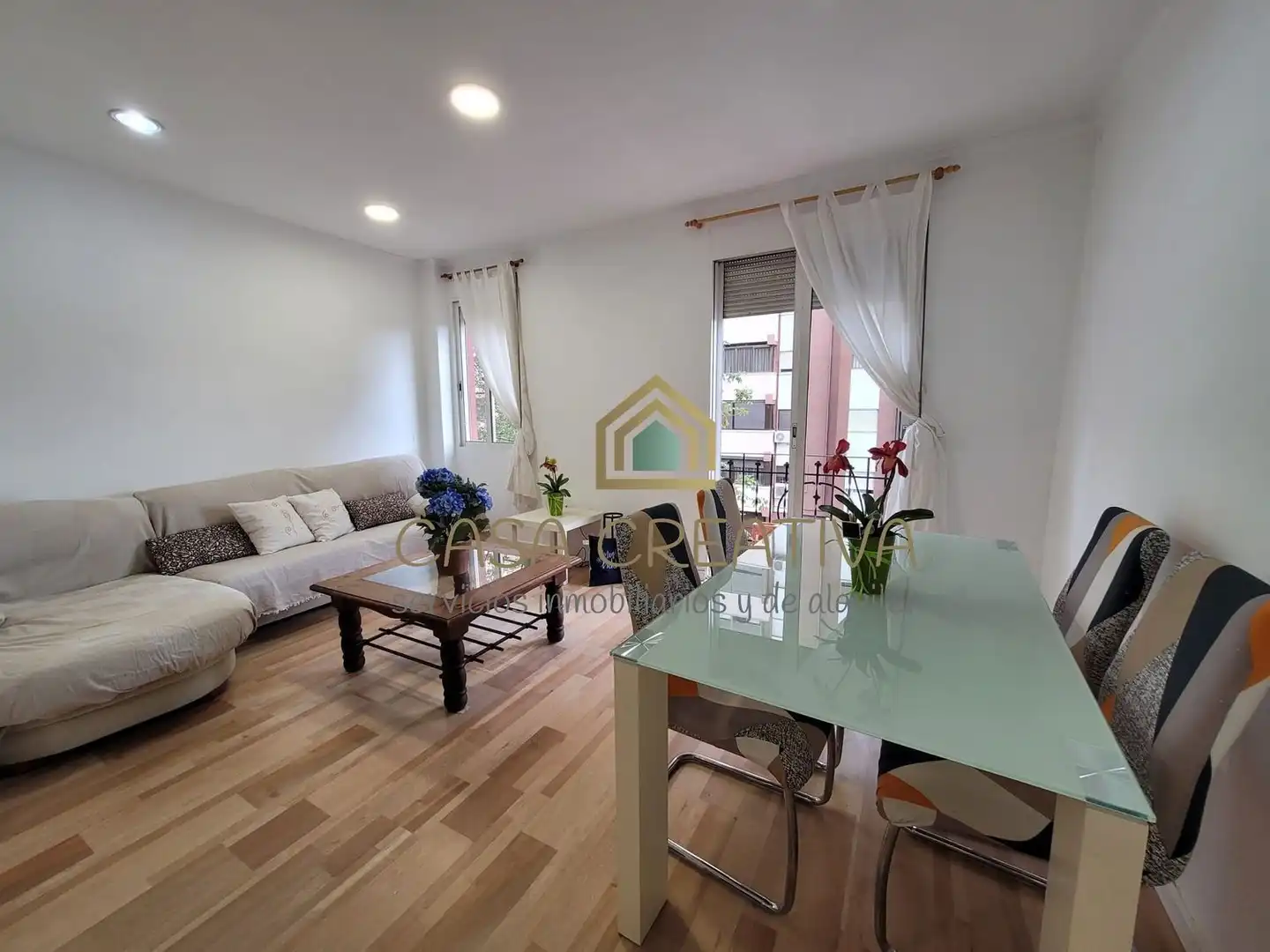 Wohnzimmer von Wohnung zum Verkauf in Valencia mit Klimaanlage, Heizung und Möbliert