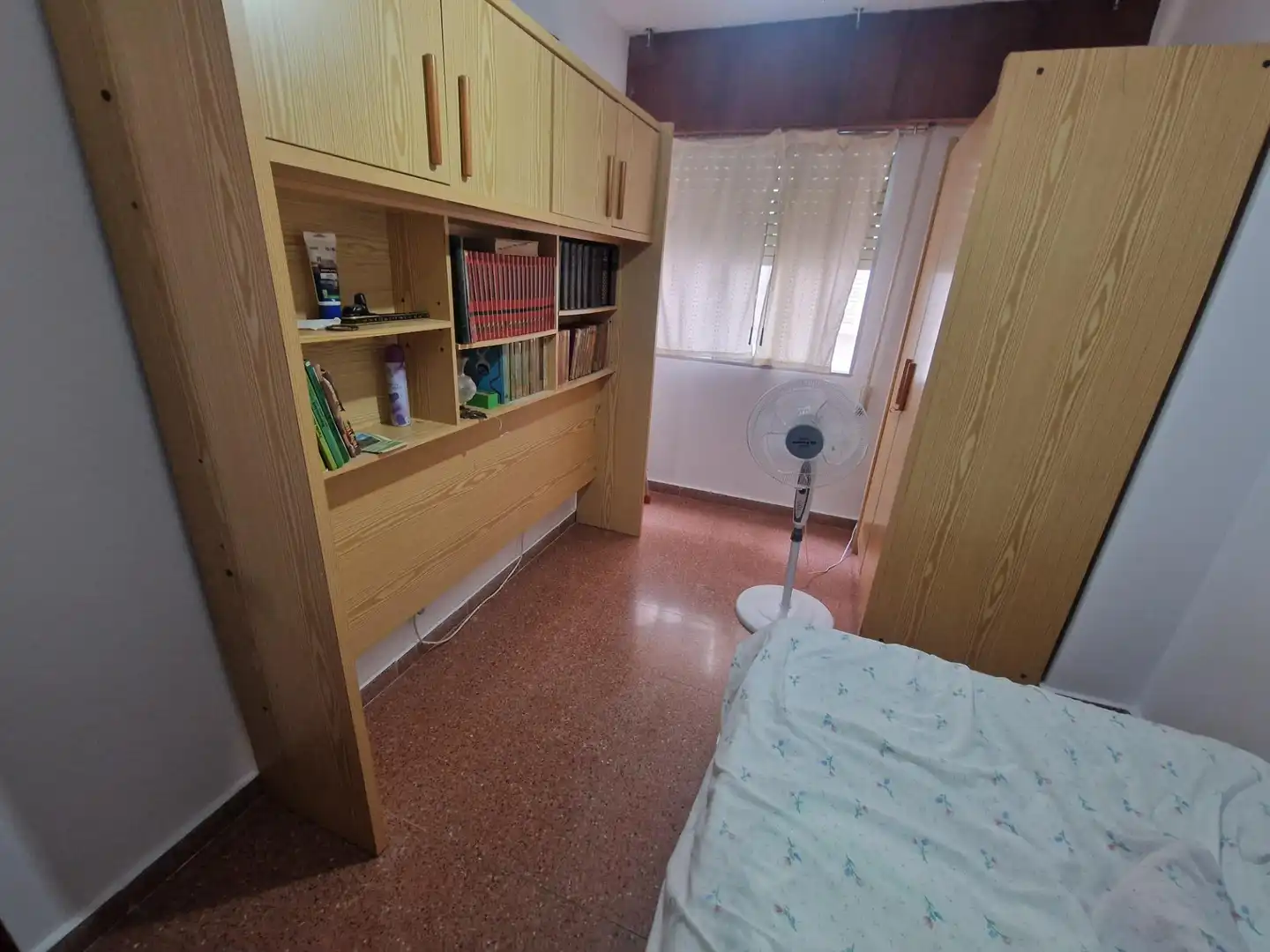 Bedroom of Flat for sale in Águilas  with Air Conditioner, Furnished and Balcony