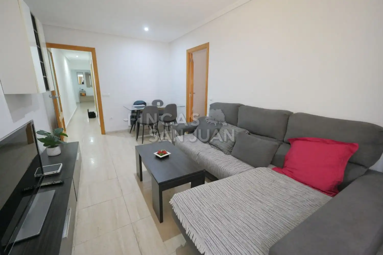 Sala d'estar de Pis en venda en Sant Joan d'Alacant amb Balcó